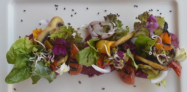 Grilled Organic Vegetable Salad