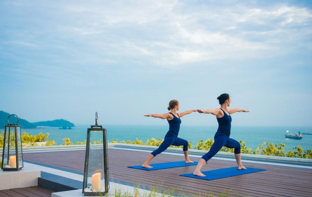 Yoga  at Amatara Welleisure Resort