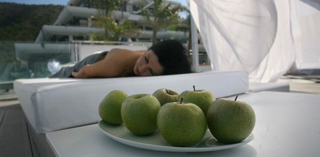 Woman receiving a massage at SHA Wellness Clinic
