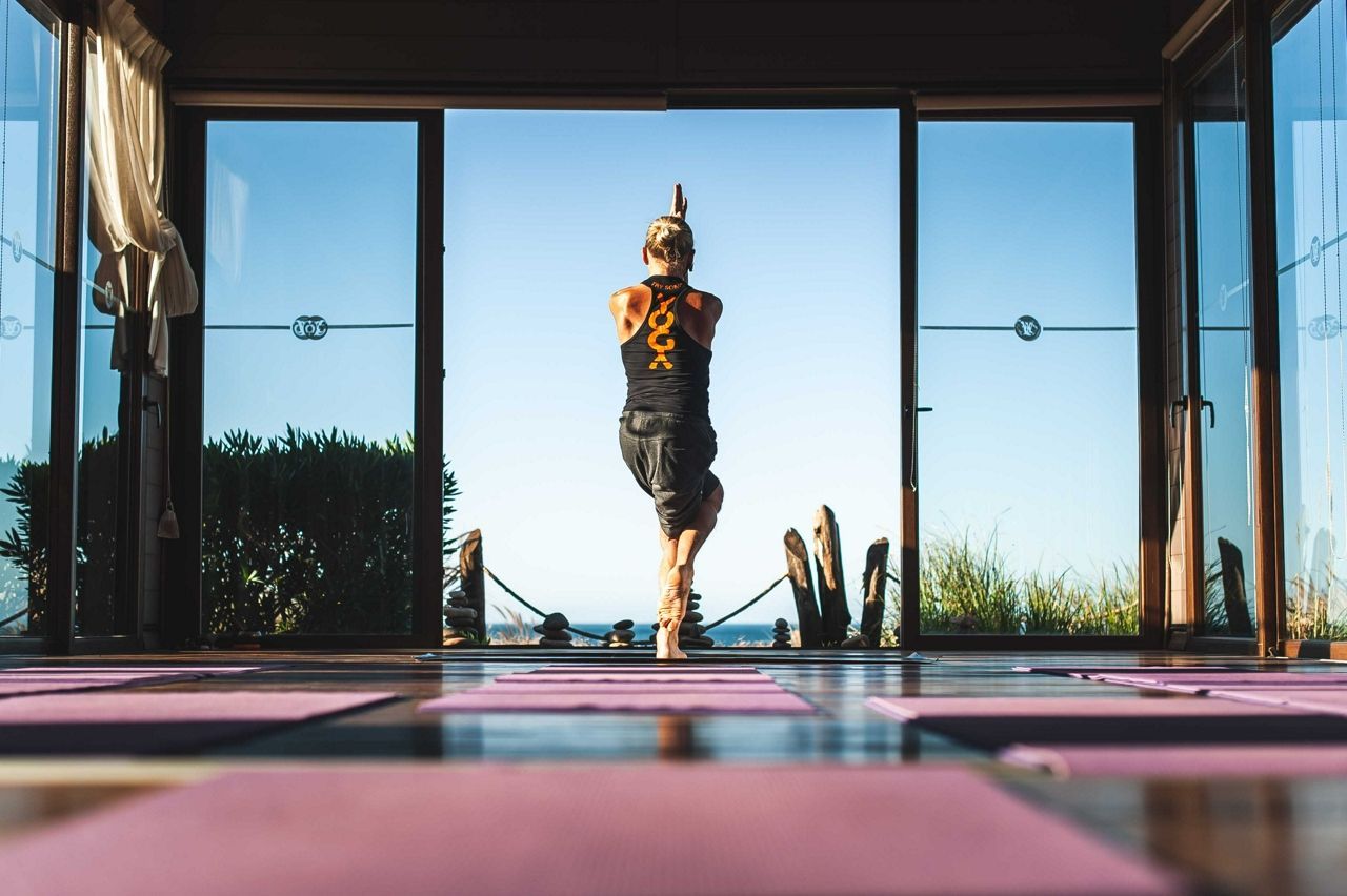 Surfing at Paradis Plage