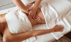 Abdominal massage at BuffMed Classic at Buff Medical Resort