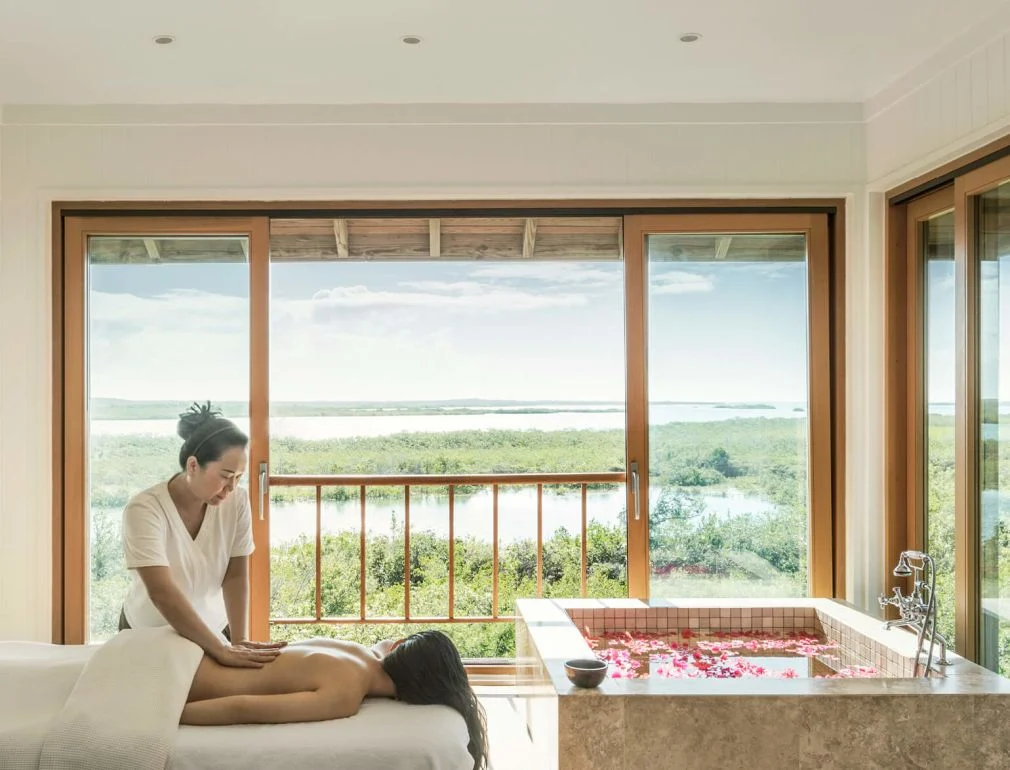 Spa experience at COMO Parrot Cay