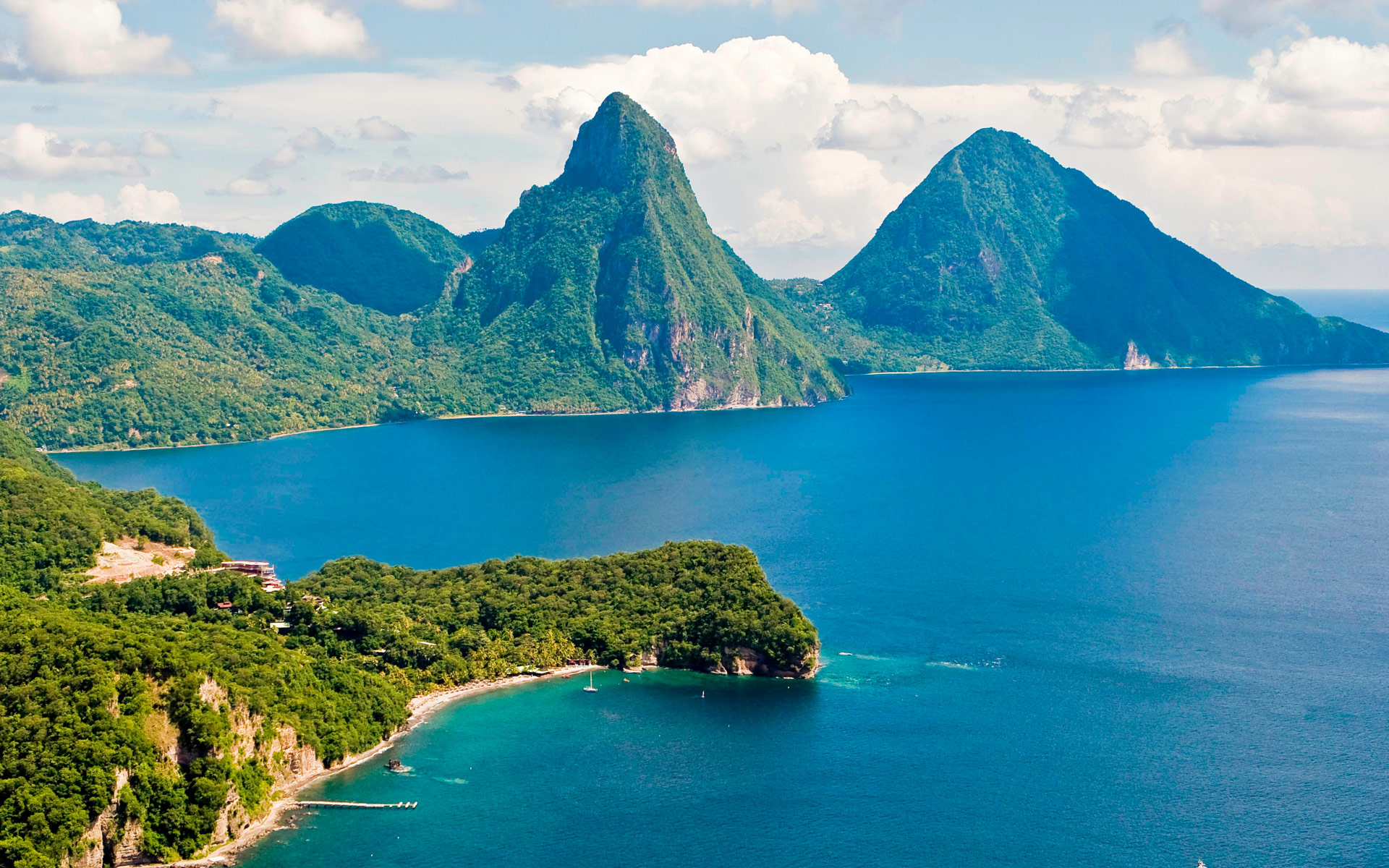 St Lucia - Pitons